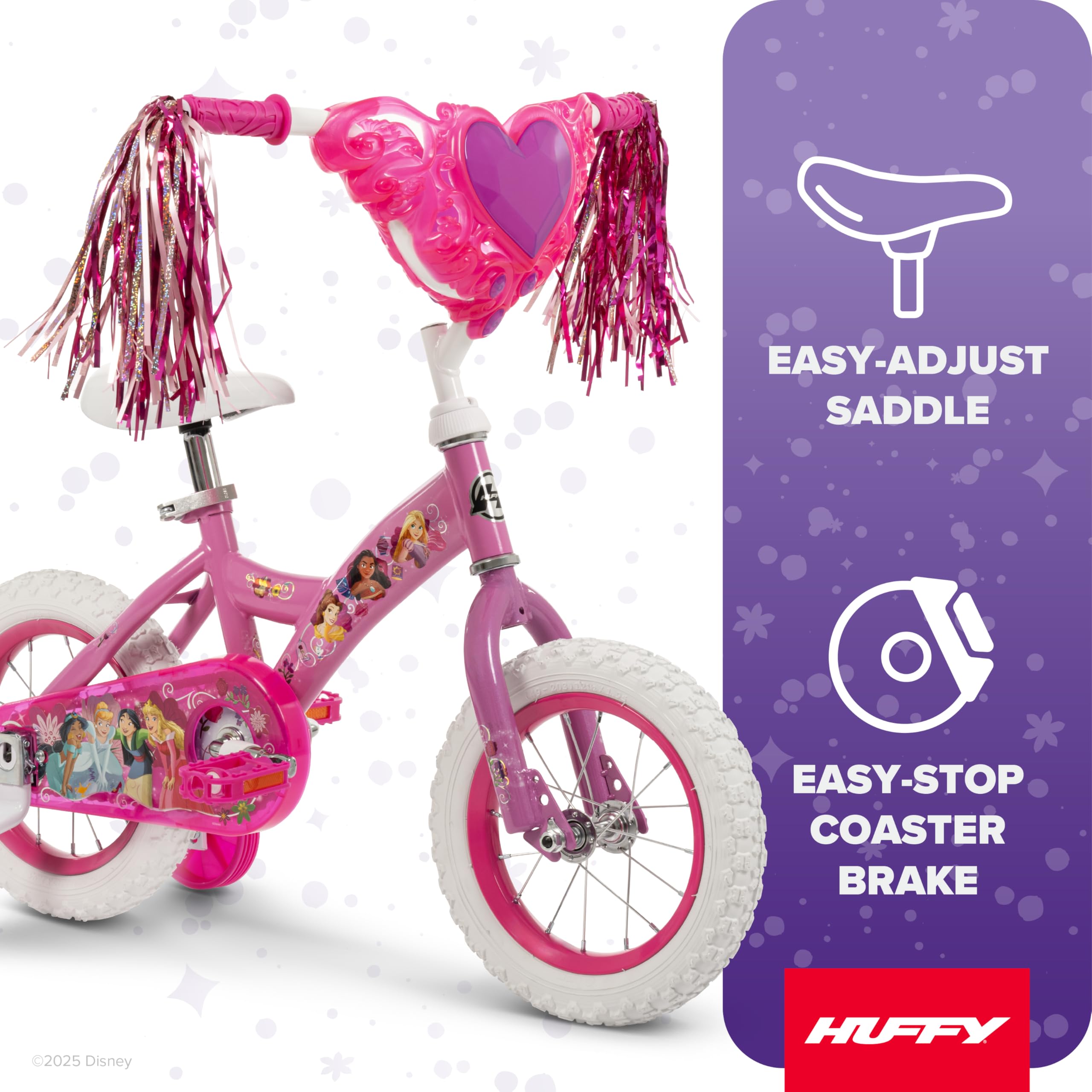 Amazon | Huffy Disney Princess 12インチ ピンク ガールズバイク 対象